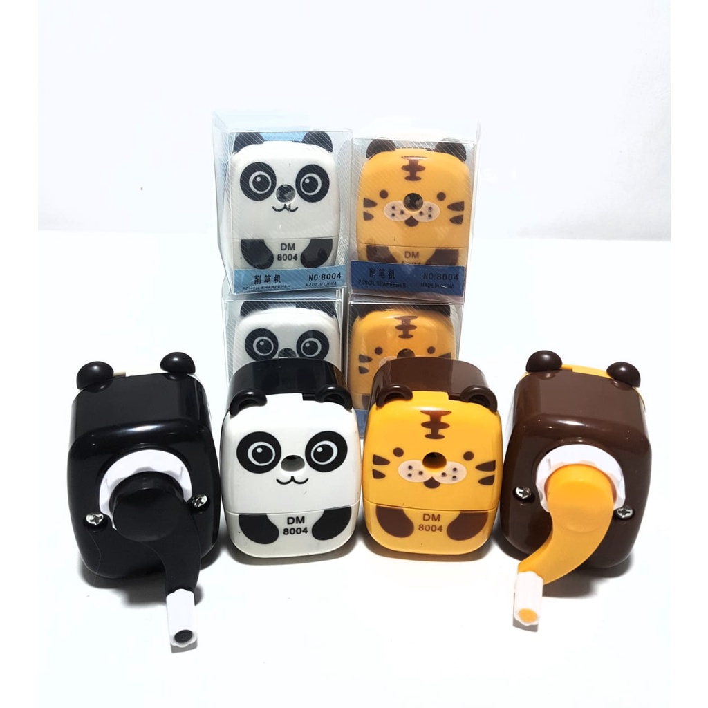

HARGA PER 1PCS SERUTAN /RAUTAN PENSIL DUDUK PANDA /TIGER