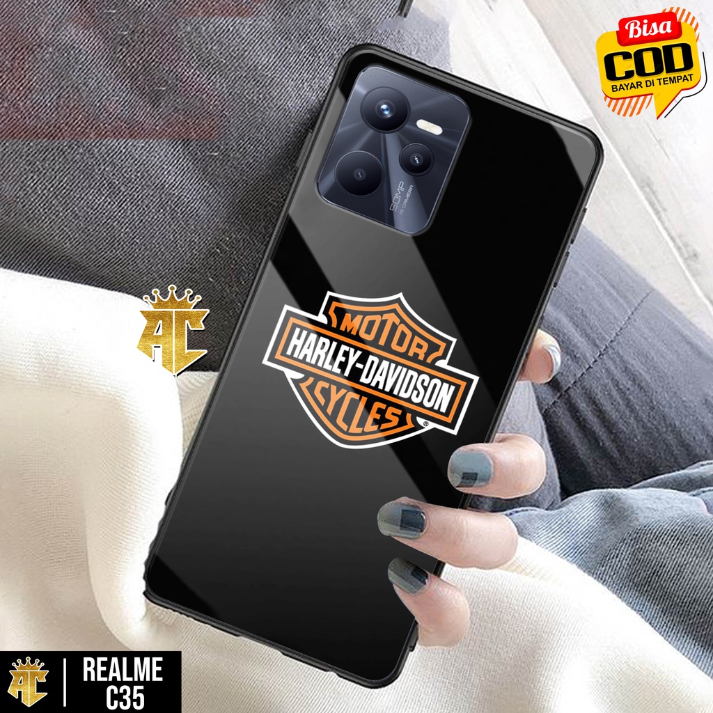 Case REALME C35 - Casing REALME C35 - Terbaru 2021 AERO CASE [ MOTIF HRLY ] Silikon REALME C35  -  C