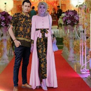 Model Baju Muslim Gamis Terbaru Dan Modern Cp Kondangan Batik Murah Shopee Indonesia