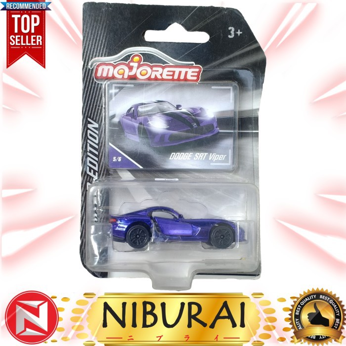 Majorette Dodge SRT Viper Limited Purple Chrome