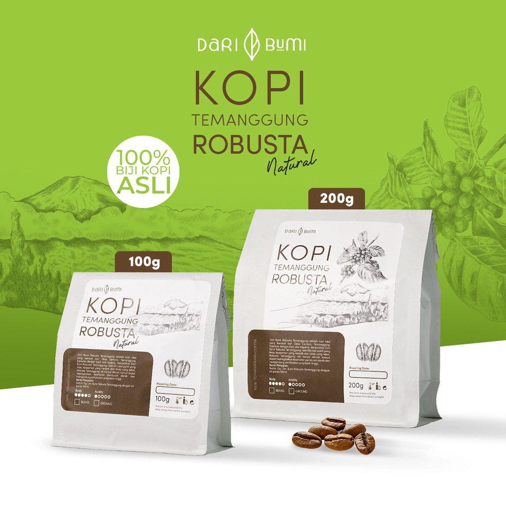 Kopi Bubuk Robusta/Arabica Asli Dari Bumi