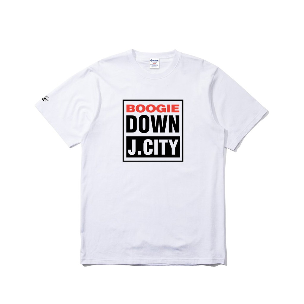 

Urbain Tshirt - Boogie Down J.City - White