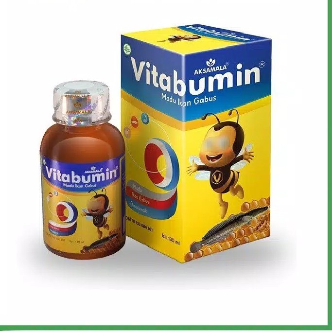 vitabumin 130 ml madu ikan gabus