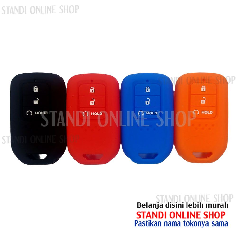 Sarung Kunci Silikon Remote Cover Keyshirt Smartkey Honda City Hatchback