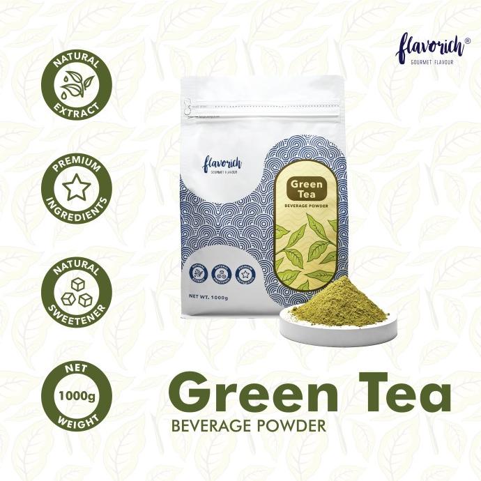 

[ COD ] Green Tea Powder By Flavorich ( Bukan Matcha ) SPECIAL Kode 399