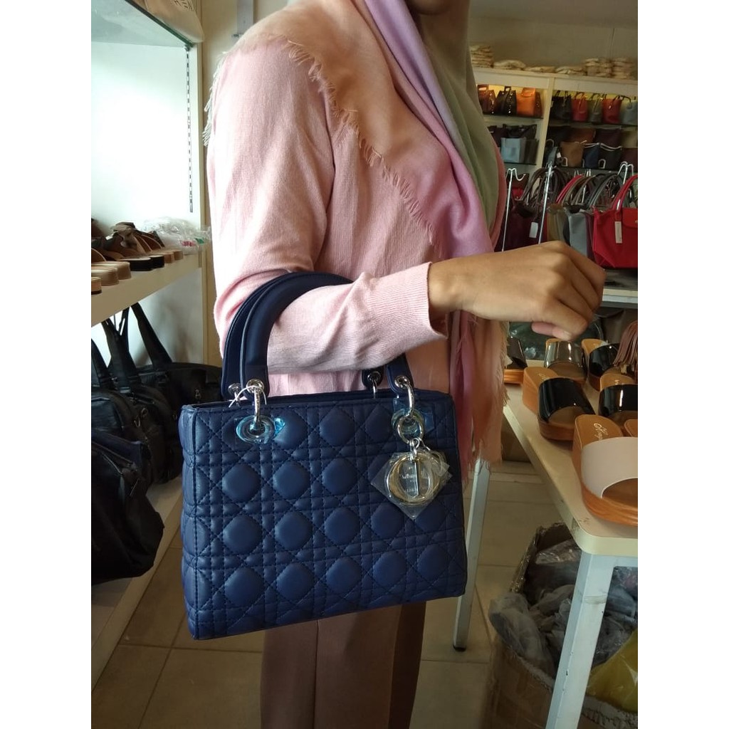 TAS LADY DIOR 056 TAS HAND BAG MURAH TAS BRANDED WANITA MURAH TAS IMPORT MURAH