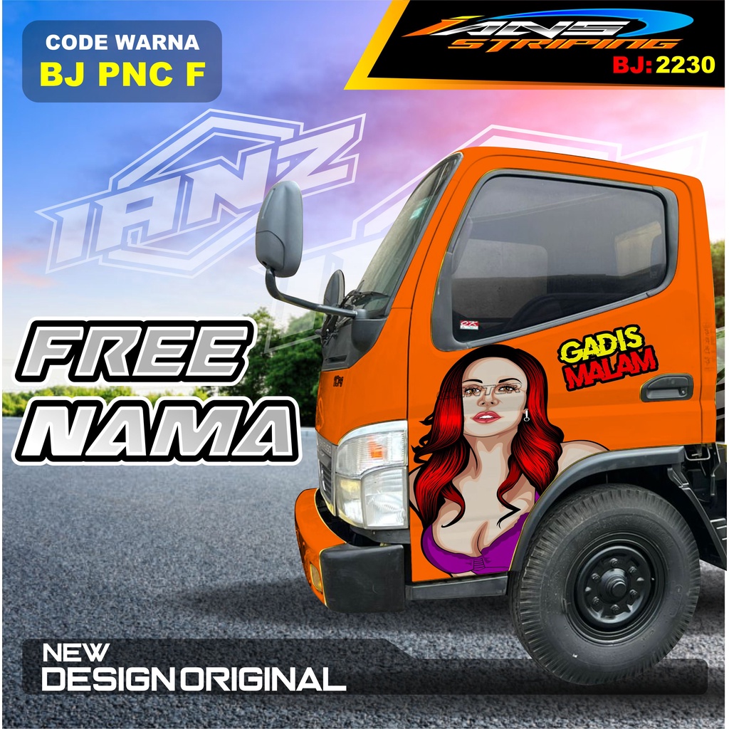 STICKER PINTU TRUK FUSO RAGASA / DECAL PINTU DUMTRUK  / STIKER MOBIL TRUK / STIKER PINTU TRUK KEREN