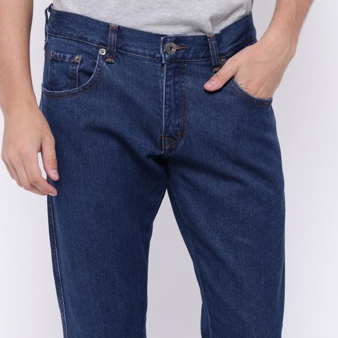 New Product Edwin Celana Jeans Reguler Fit Pria Panjang Blue 506-72-36 Free Ongkir