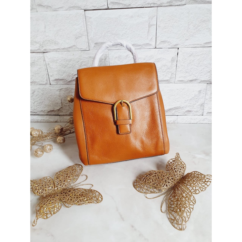 Tas FossilOriginal Liv Backpack Tan New Original