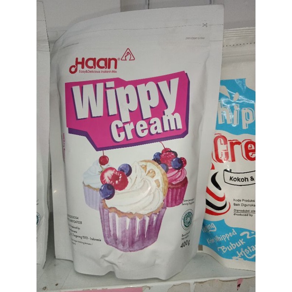 

haan whipy cream 400gr pouch