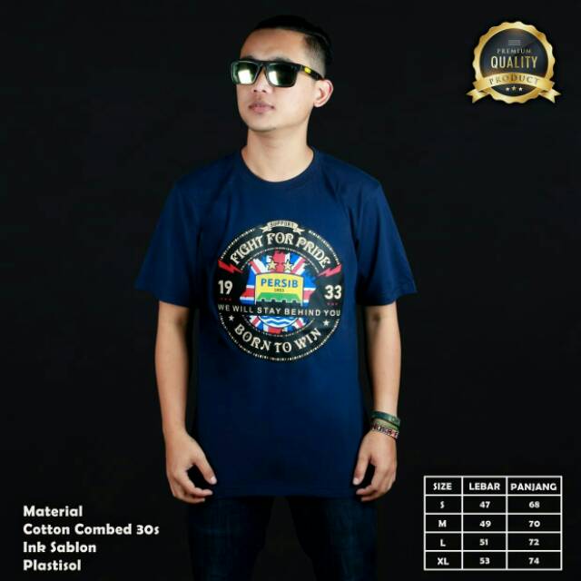 KAOS FIGHT FOR PRIDE PERSIB ORI HJ