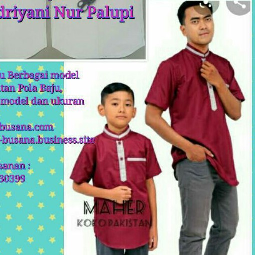 Pola Produksi Baju Koko Pakistan 04 - Pola baju - sewing pattern