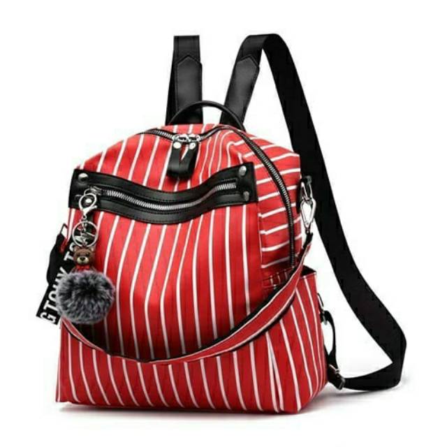 JD-AIA 💝 TAS FASHION WANITA IMPORT JAKARTA MURAH PROMO GROSIR💝EVINA BATAM JT20191 SELEMPANG RANSEL