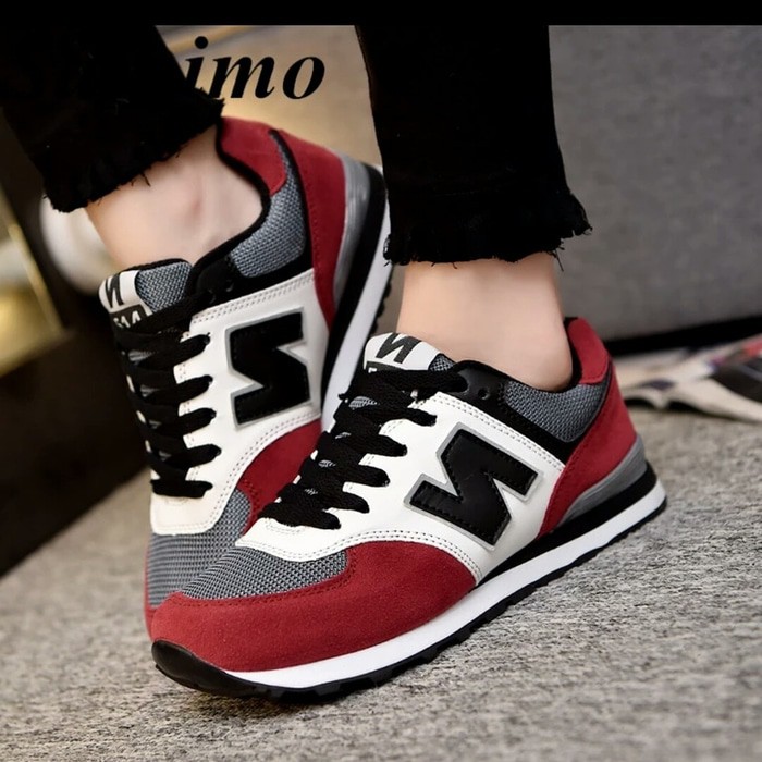 SEPATU KETS WANITA OLGA HARGA MURMER KETS N MAROON CANTIK KETS CASUAL MODIS MALL