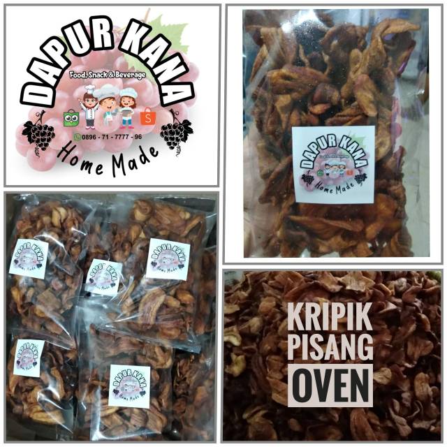 

Keripik pisang Oven