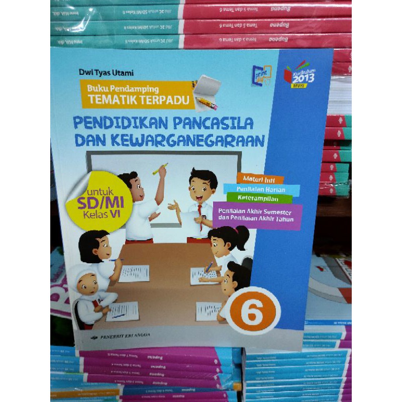 Buping PPKN SD kelas 6 Erlangga