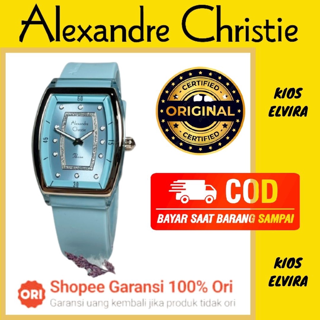 GARANSI ANDA UANG KEMBALI JAM TANGAN WANITA CEWEK ALEXANDER ALEXANDRE ALEXSANDER CHRISTIE CRISTIE CR