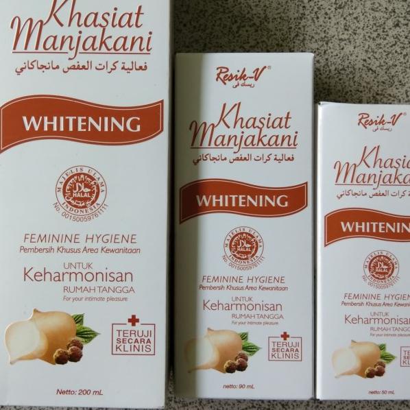 ❅ RESIK V KHASIAT MANJAKANI WHITENING 200ml ✰