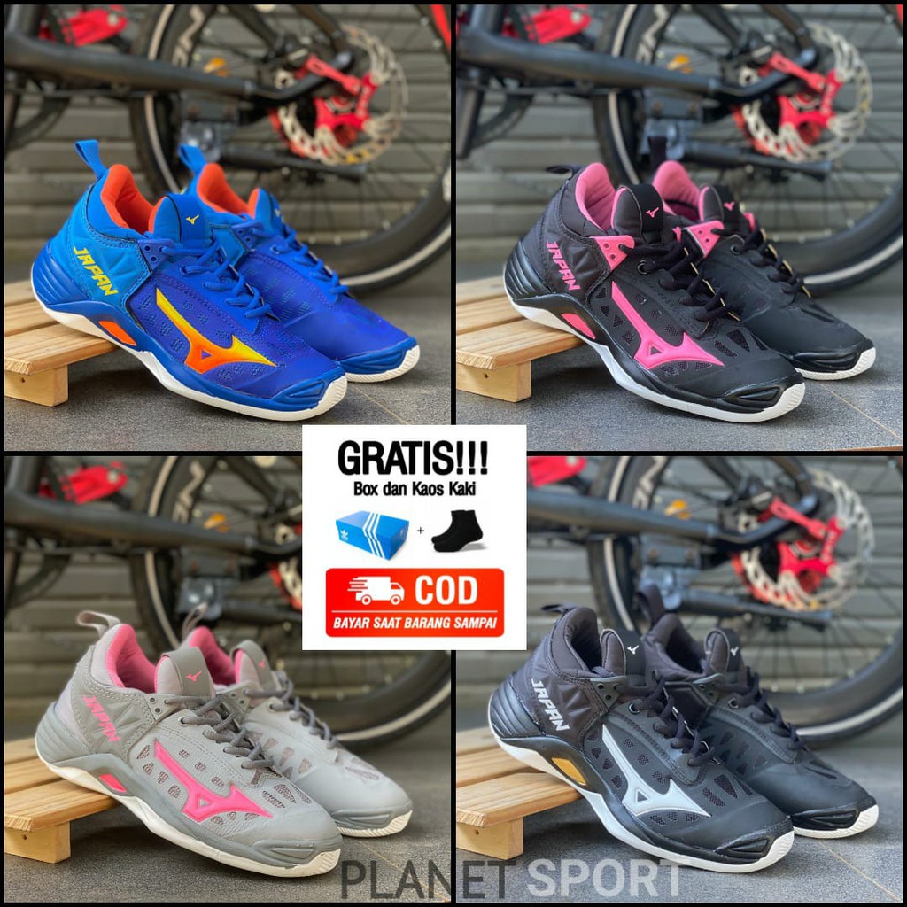Jual Sepatu Voli Mizuno Wave Momentum Japan Cod Shopee Indonesia