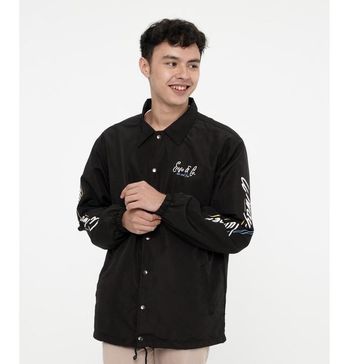Trend Product Erigo Coach Jacket Summer Fling Black 329