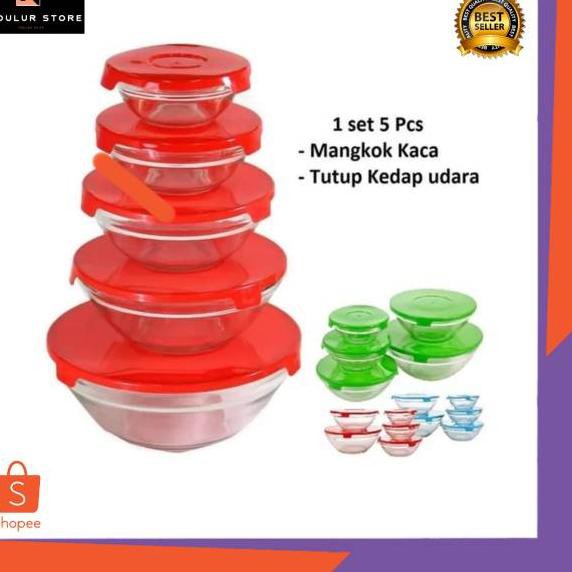 Harga O Max Promo Mangkok Kaca Isi 5 Glass Bowl 5 Set Perabotan Rumah Tangga Peralatan Dapur Murah Shopee Indonesia