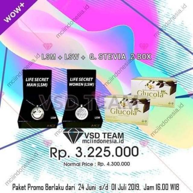 BELI 2 KALUNG MCI GRATIS 2 BOX GLUCOLA