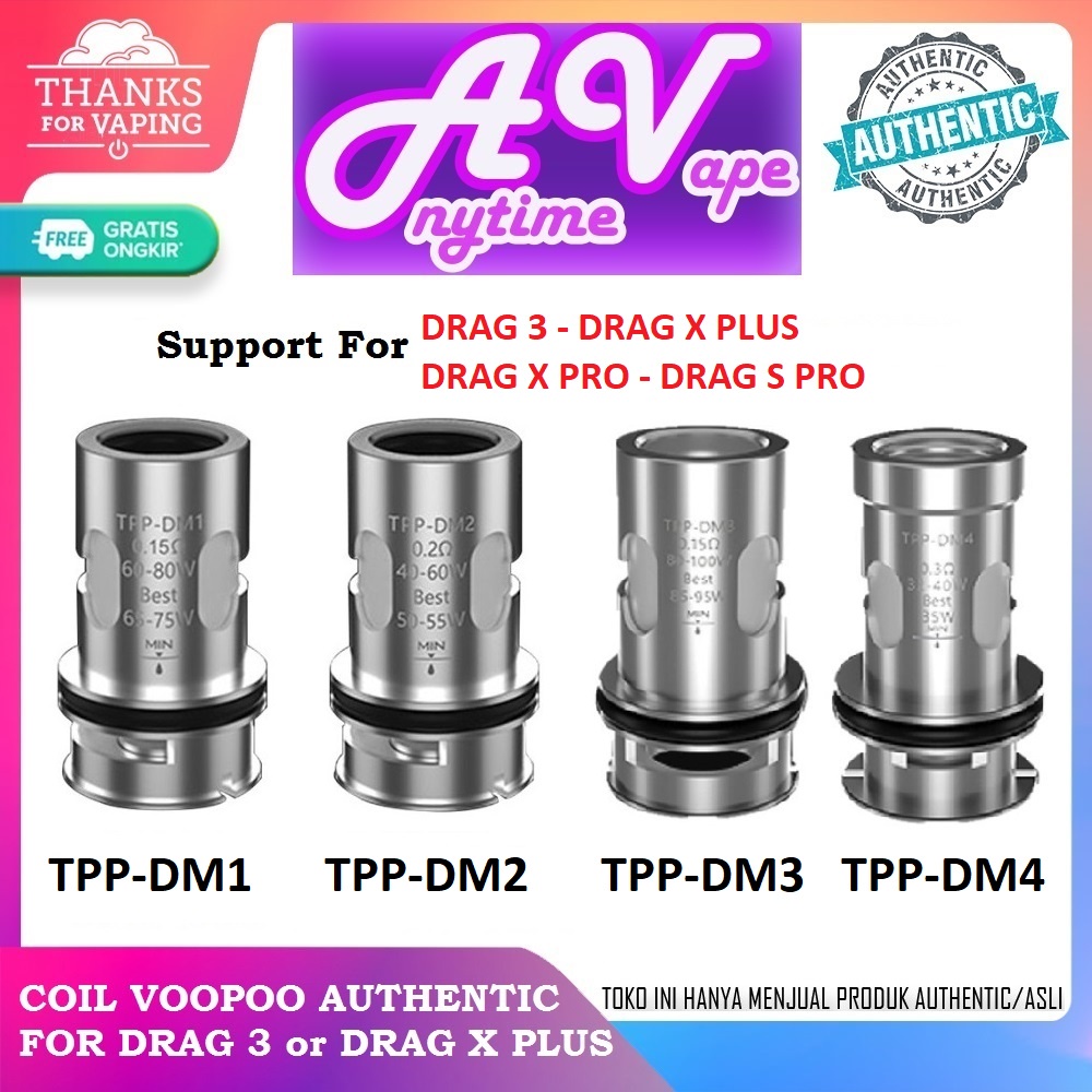 SALE COIL (TPP-DM) HARGA 1 PCS ASLI 100%