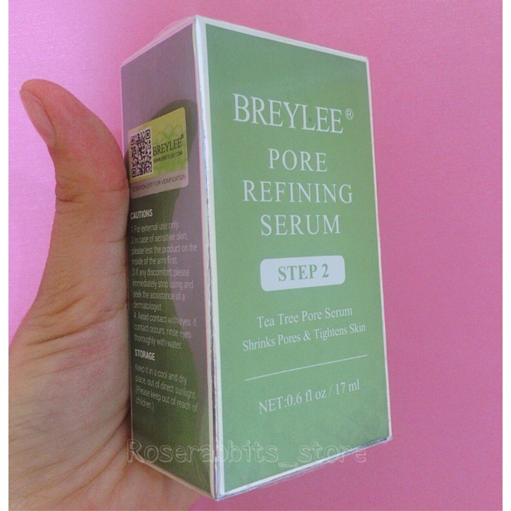 BREYLEE PORE REFINING SERUM STEP 2 / Breylee Pore Serum Wajah