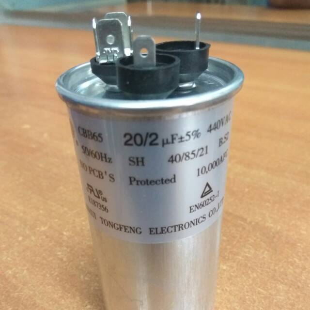 Capacitor Ac Panasonic Outdoor 20 2mf 440vac Ori Indonesia