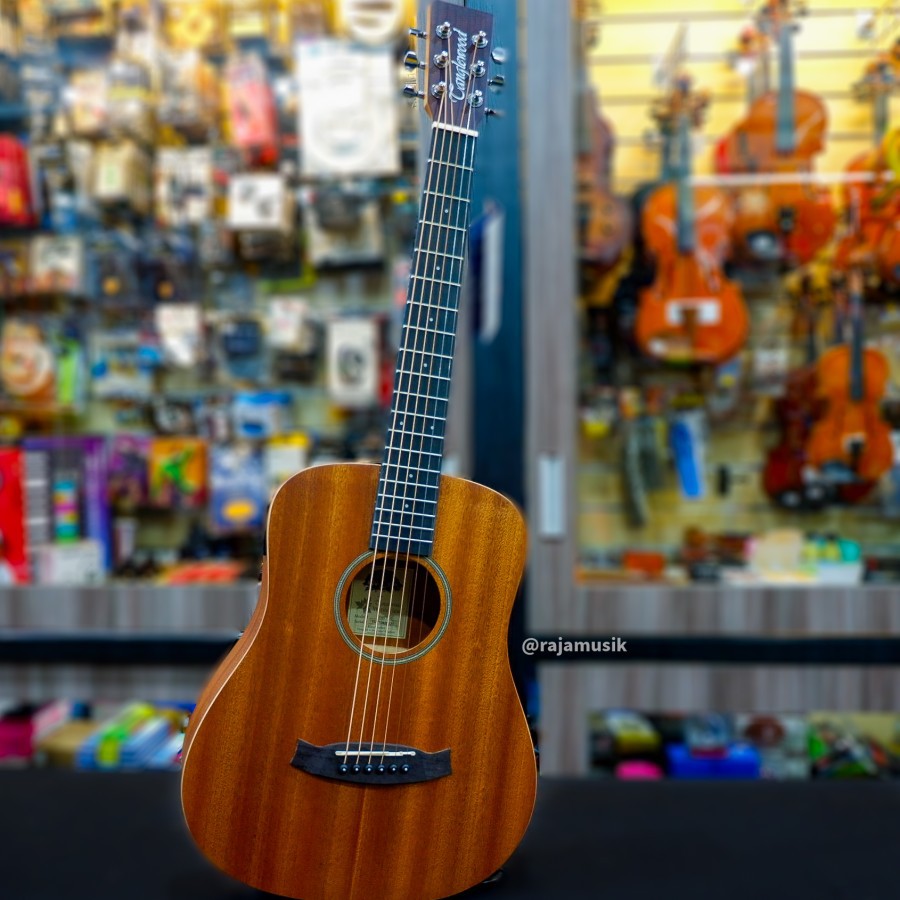 GITAR TANGLEWOOD AKUSTIK ELEKTRIK TW2 TSE/ TW2 TXE (travel size guitar) BONUS GIGBAG TEBEL