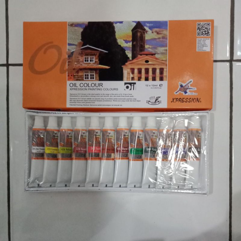 

Oil Colour 12 Warna Xpression