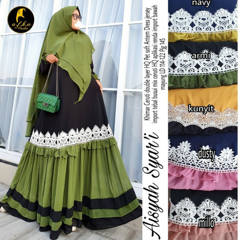 Gamis Syari Aisyah