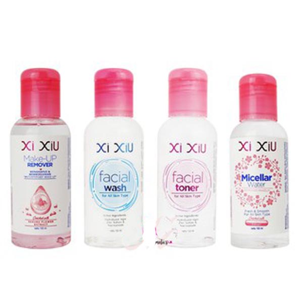 Xi Xiu Face Care | Facial Wash | Toner | Micellar Water | Make Up Remover | ekstrak sakura_Cerianti