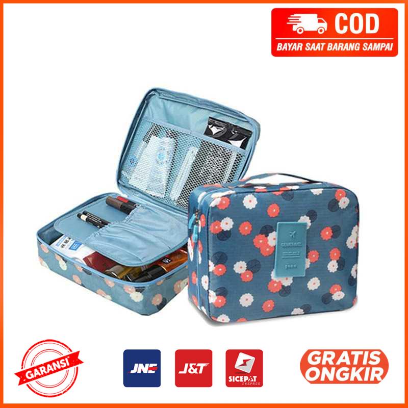 Tas Travel Bag in Bag Organizer Kosmetik