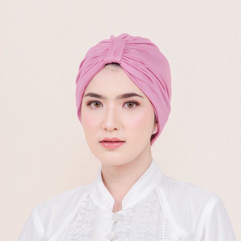 Turban dewasa termurah // Emily turban polos jersey