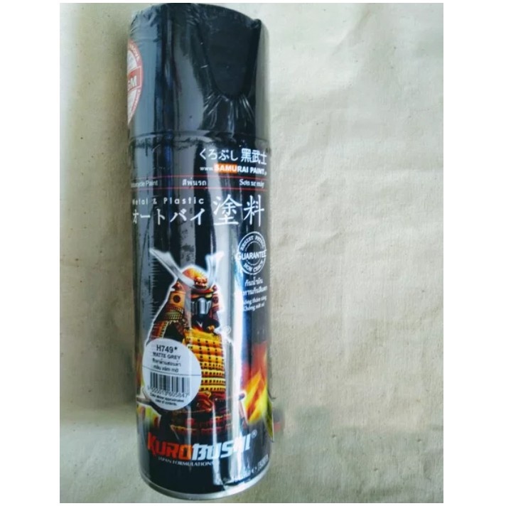 Cat Semprot Spray Pylox Pilox SAMURAI Paint Abu Abu Doff Honda Vario Baru