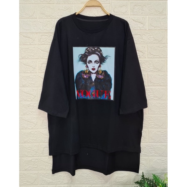 Kaos vogue viral oversize