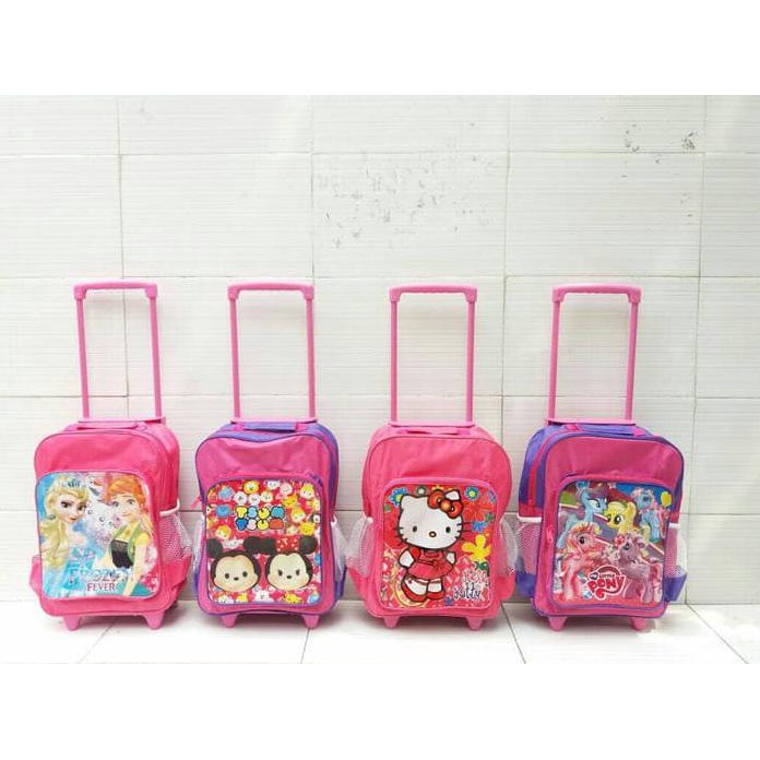 tas roda anak - Fuchsia
