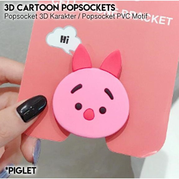 Popsocket 3D Karakter/ 3D Cartoon Popsockets/ POP SOCKET 3D / POP SOCKET TERMURAH PREMIUM