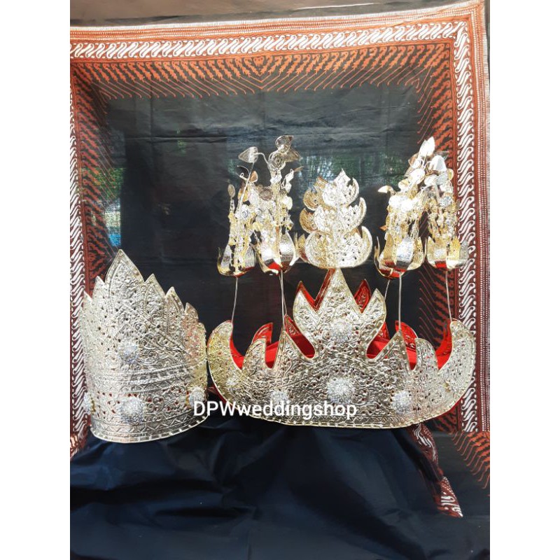 Mahkota / Siger Lampung Pengantin 1 set