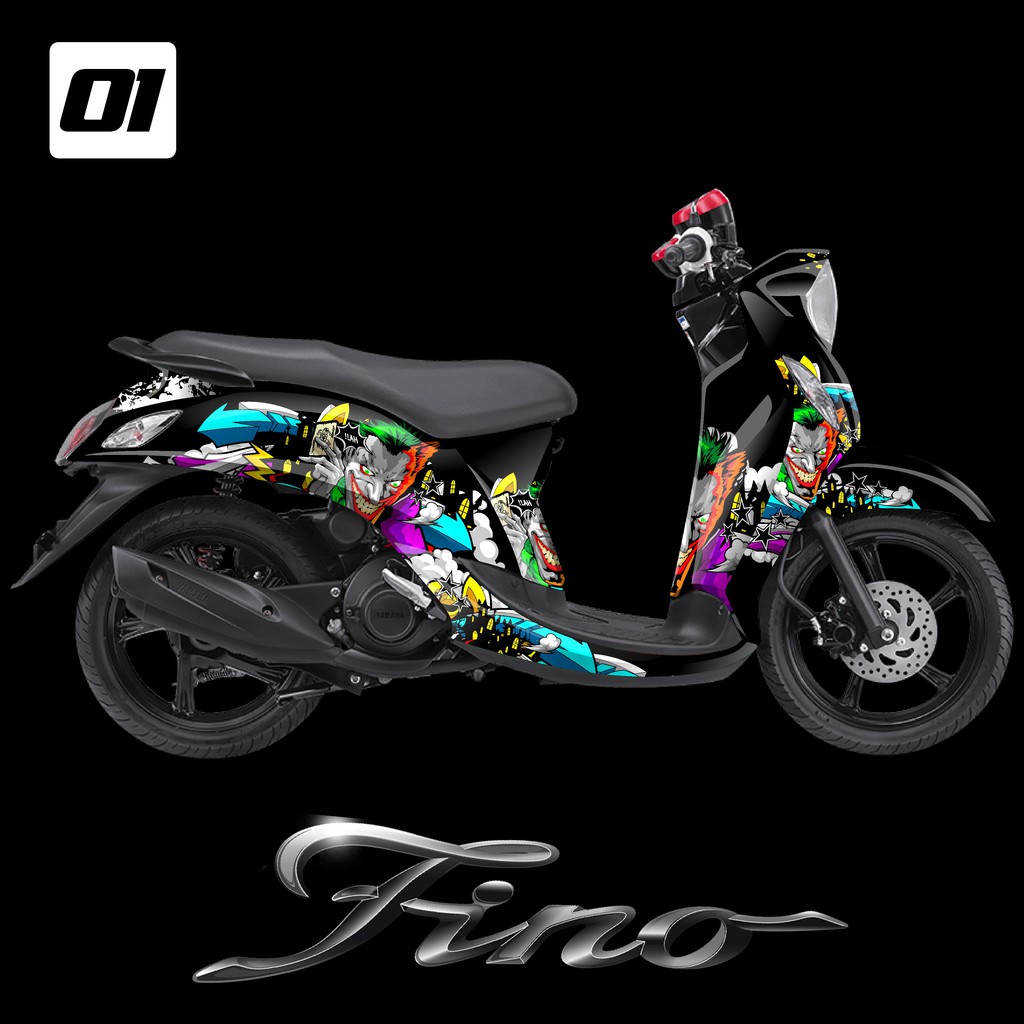 Jual Decal Sticker Motor Yamaha Fino Fi Fullbody Plus DasbOR HN 01 Indonesia Shopee Indonesia
