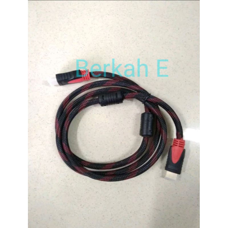 Kabel HDMI Rajut 1,5Meter