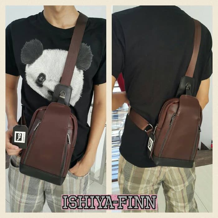 Tas selempang pria ISHIYA-FINN (impor)