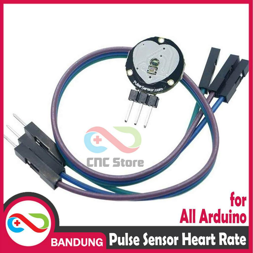 PULSE SENSOR HEART RATE SENSOR PULSE ANALOG SENSOR FOR ARDUINO