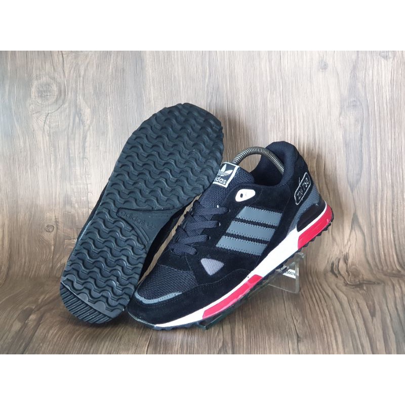 NEW ADIDAS ZX 750 BLACK GREY SUEDE PREMIUM QUALITY / SEPATU ADIDAS ZX 750 PREMIUM SERIES