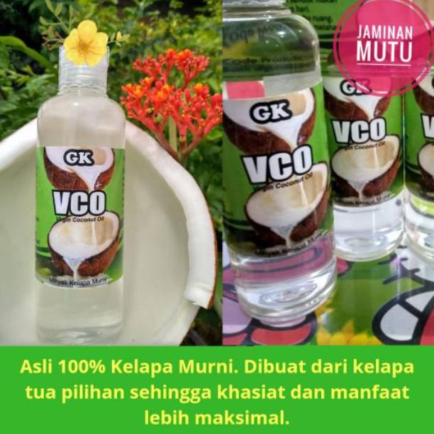 

VCO Virgin Coconut Oil Minyak Kelapa Murni Asli GK 230 ml