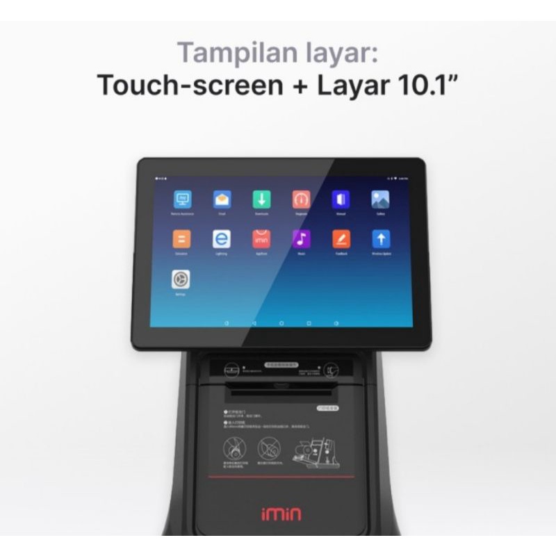 Mesin Kasir Desktop Android POS iMin D4-501 10&quot; Qaud Core 2/16GB TOUCH