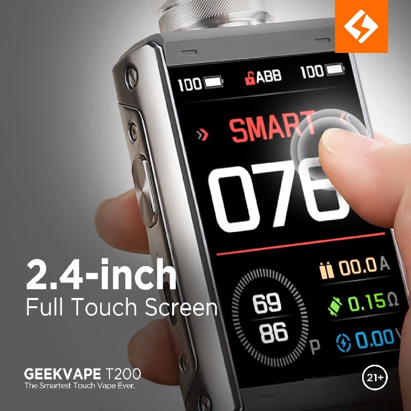 Geekvape T200 Aegis Touch Mod 200W Authentic