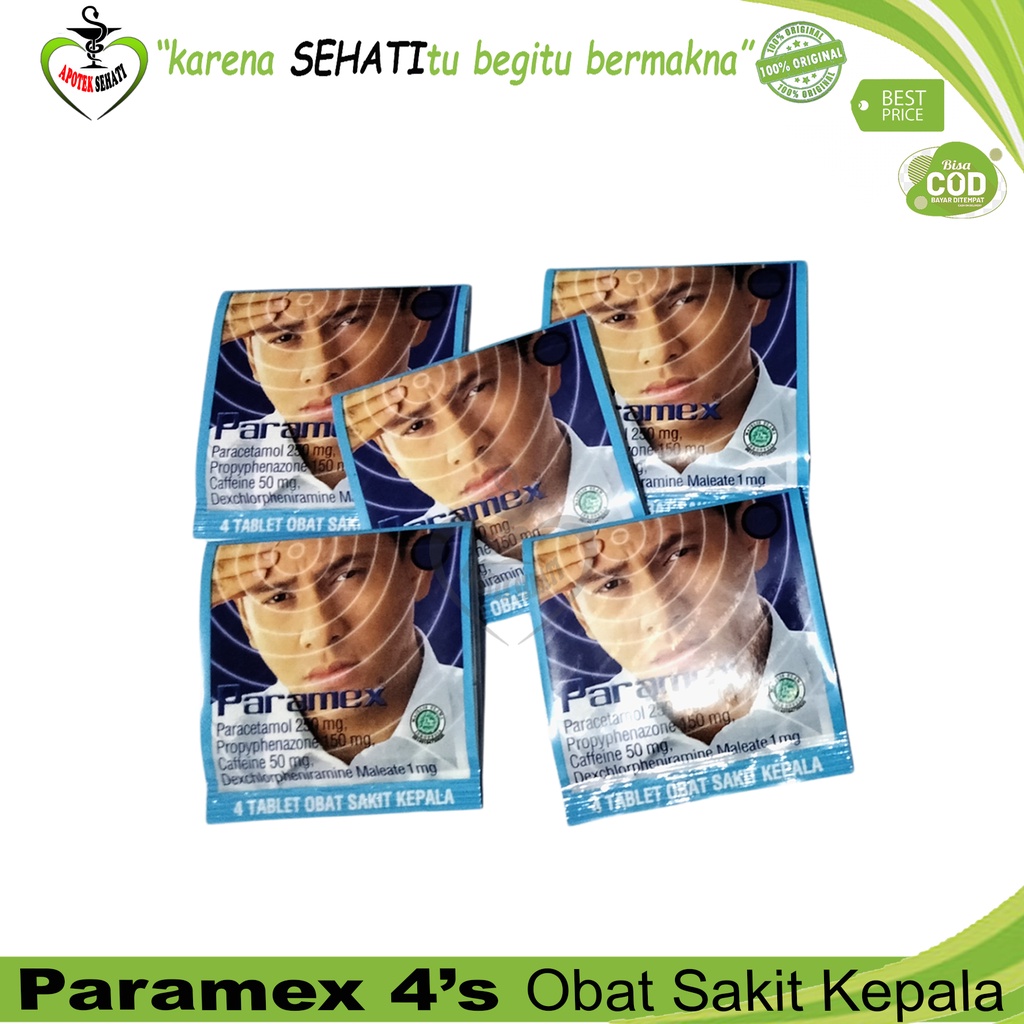 PROMO PARAMEX TABLET PER 3 STRIP / Obat Sakit Kepala