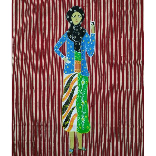 Kain Batik Lukis | Kain Batik Lukis Hijabers
